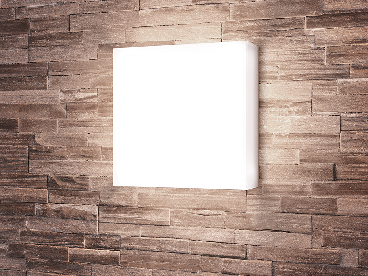 Ice Arandela de Luz Geral | Quadrada 7,5W 120° - STL21700