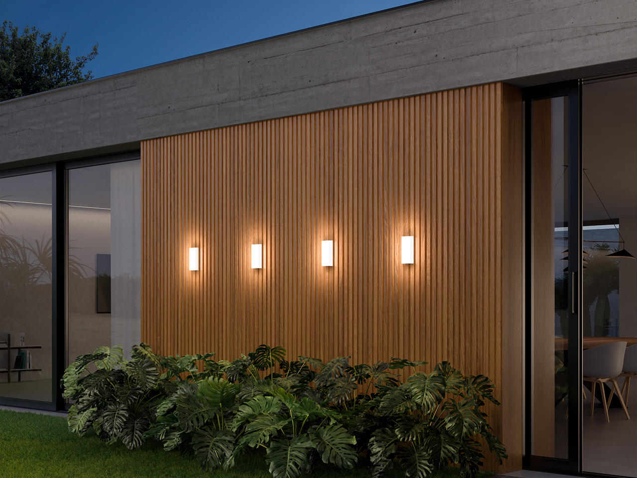 Ice Arandela de Luz Geral | Retangular 5W 120° - STL21701