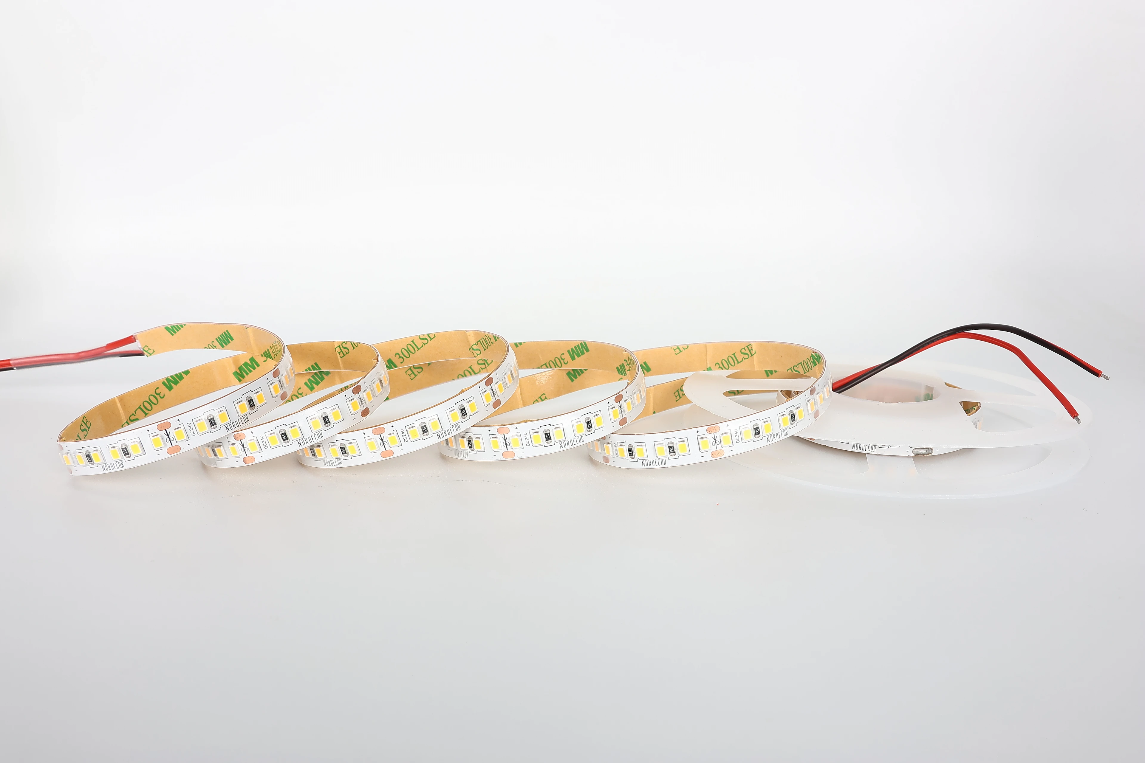 Kit 3 Rolos - Fita de LED Dimerizável 24V IP66 10 Metros 15W/M 4000K Nordecor - 7333