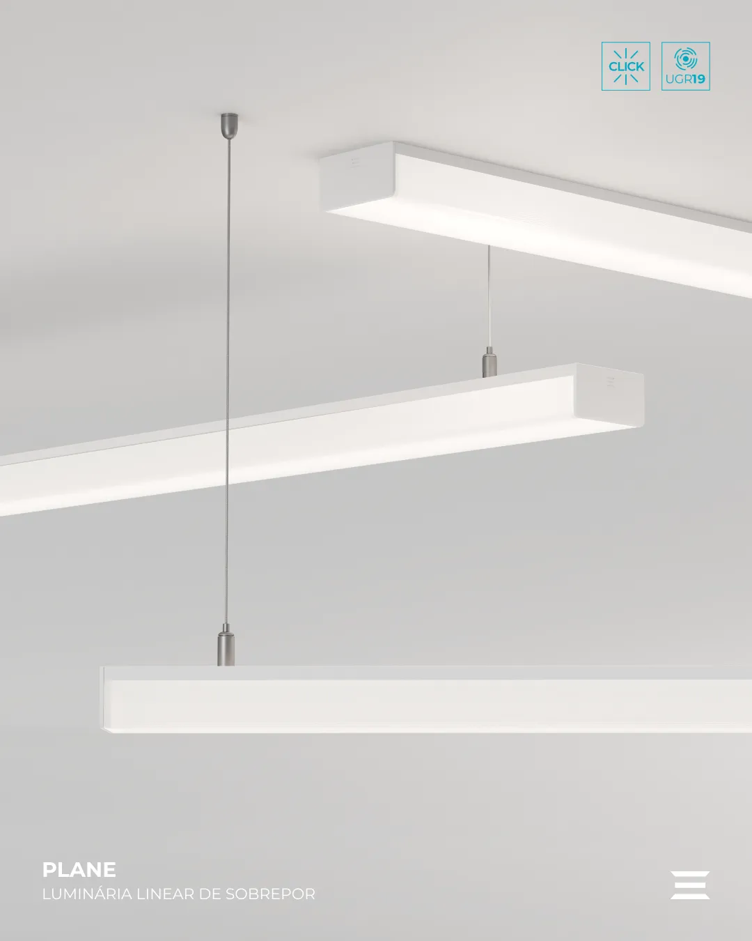 PLANE Luminária Linear de Sobrepor - STL23941