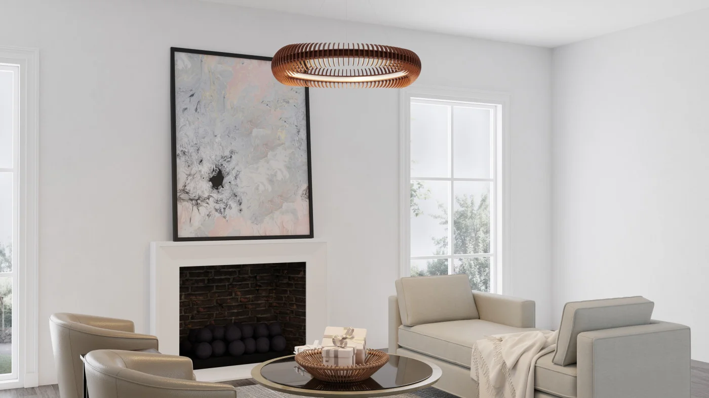 Pendente Stecche Di Legno Accord - 1535