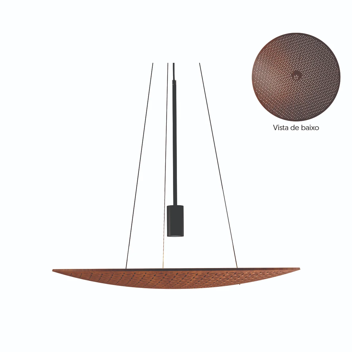 Pendente Harmonia Accord 80cm - 1519