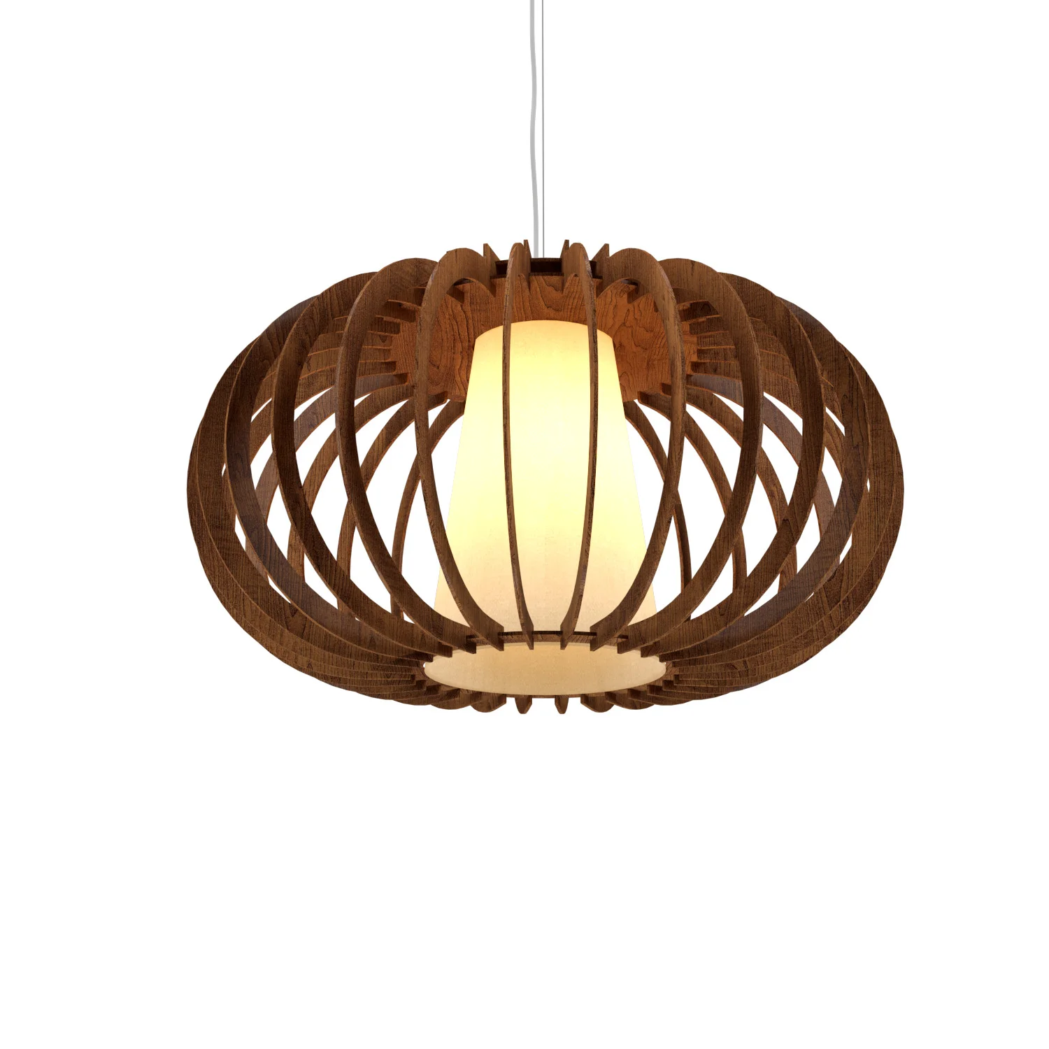 Pendente Stecche Di Legno Accord 42cm - 1489