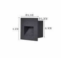 Kit 10 Unidades - Balizador Led Embutir LINDER Nordecor 3W - 2446 - 7