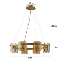 Pendente BOUZE CIN Nordecor 80CM - 2536 - 9
