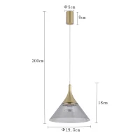 Pendente LED THOM Nordecor - 2693 - 8