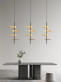 Pendente led KOTE 4 MÓD. Nordecor 40W - 2760 - 2