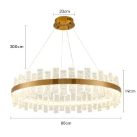Pendente LED LOWY Nordecor 80cm - 2762 - 6