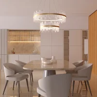 Pendente LED LOWY 2 Módulos Nordecor 60cm + 100cm - 2763 - 6