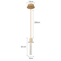 Pendente led KALU Nordecor 3W - 2766 - 11