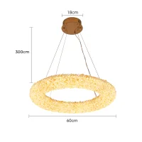Pendente LED JOU CIR Nordecor 60cm - 2771 - 7