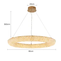 Pendente LED JOU CIR Nordecor 80cm - 2772 - 7