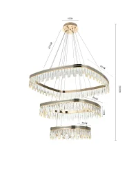 Pendente Led STENNA Nordecor 3 Módulos - 2897 - 5