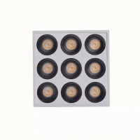 Downlight Led de Sobrepor POWERUS 9 LEDS 24° Nordecor 18W - 6388 - 6