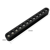 Kit 5 Unidades - Módulo LED Pro Magnetic Track Kay 12W Nordecor - 6554 - 8