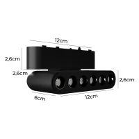 Kit 4 Unidades - Módulo LED Projetor Magnetic Track Kay 6W Nordecor - 6561 - 8