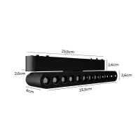 Kit 4 Unidades - Módulo LED Projetor Magnetic Track Kay 12W Nordecor - 6562 - 8
