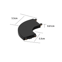 Kit 4 Unidades - Emenda p/Kay 90º Nordecor - 6568 - 4