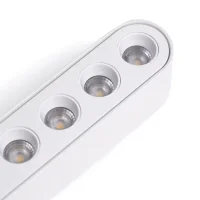 Kit 5 Unidades - Módulo LED Pro Magnetic Track Kay 420LM 6W Nordecor - 6553 - 5