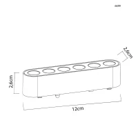 Kit 5 Unidades - Módulo LED Pro Magnetic Track Kay 420LM 6W Nordecor - 6553 - 7