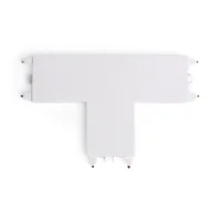 Kit 4 Unidades - Emenda Angular p/Kay T Teto Nordecor - 6569 - 2