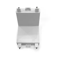 Kit 4 Unidades - Emenda Angular p/Kay L Teto/Parede Nordecor - 6570 - 3