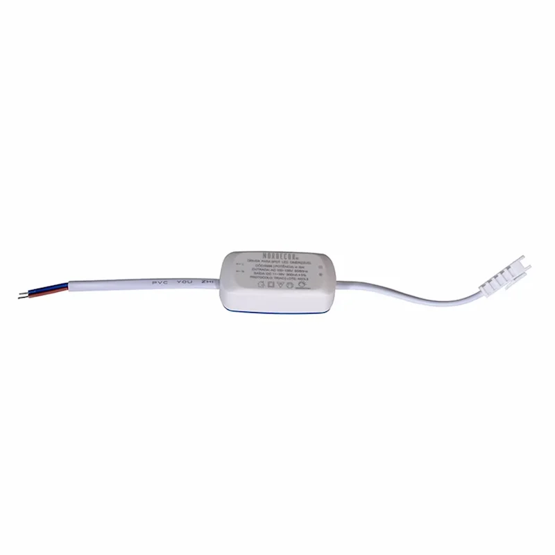 Kit 5 Unidades - Driver para Spot LED Dimerizável 6W-7W TRIAC 127V Nordecor - 6997