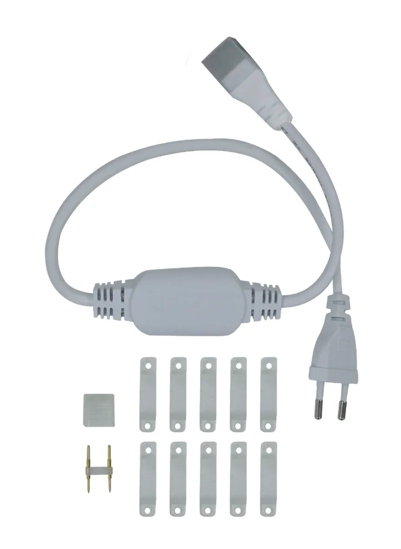 Kit 10 Unidades - Rabicho com Fonte para Fita LED Nordecor 96W - 7035