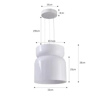 Pendente LED DOMMI Nordecor 33x36cm - 90001 - 4