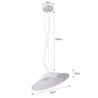 Pendente LED KAPEL Nordecor 40cm - 90028 - 5