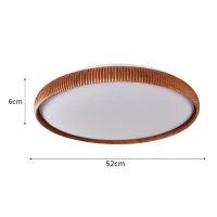 Plafon LED ROND Nordecor 52cm - 90036 - 13