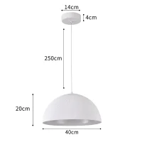 Pendente LED CANELI Nordecor 40cm - 90040 - 11