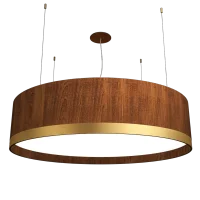 Pendente Cilíndrico Latão Accord 80cm - 1553 - 2
