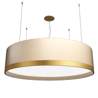 Pendente Cilíndrico Latão Accord 60cm - 1551 - 12