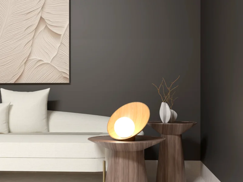 Abajur Oyster Accord 28,5cm - 7102