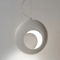 Pendente Lua Small Geo Luz&Cerâmica - 47cm - 3