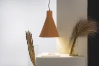 Pendente Barcelona Geo Luz&Cerâmica  - 41cm - 7