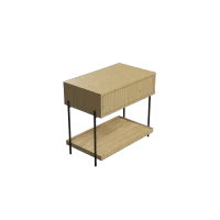 Mesa de Cabeceira Clean Accord 73,5cm - F1027 - 1