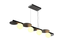 Pendente Luna Accord 150cm - 1578 - 12