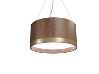 Pendente Cilíndrico Latão Accord 40cm - 1560 - 2