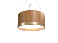 Pendente Cilíndrico Latão Accord 40cm - 1560 - 5