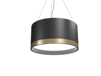 Pendente Cilíndrico Latão Accord 40cm - 1560 - 11