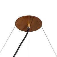 Pendente Cilíndrico Latão Accord 60cm - 1562 - 17