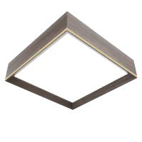 Plafon Squadro Latão Accord 30cm - 5131 - 7