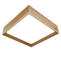 Plafon Squadro Latão Accord 50cm - 5129 - 6