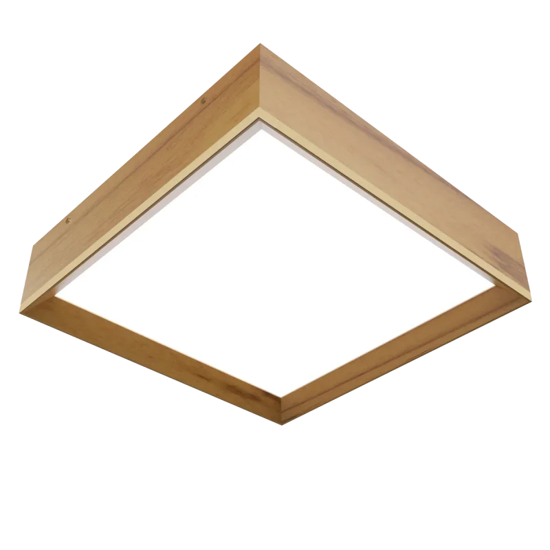 Plafon Squadro Latão Accord 50cm - 5129
