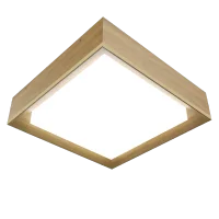 Plafon Squadro Latão Accord 40cm - 5132 - 3