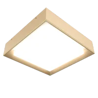 Plafon Squadro Latão Accord 40cm - 5132 - 6