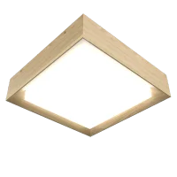 Plafon Squadro Latão Accord 40cm - 5132 - 8