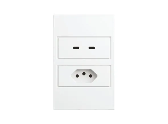 S. Touch Tomada Dupla USB-C + 10A - STO24430